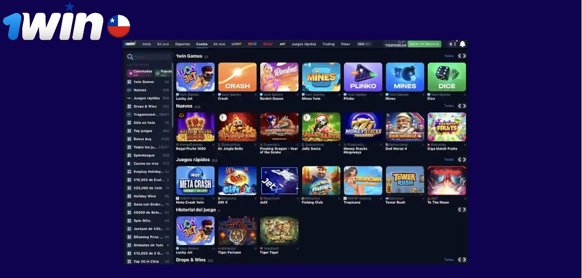 1Win Casino: Juegos para Todos los Gustos
