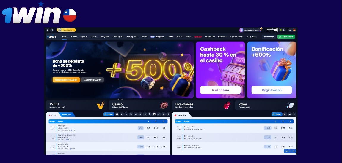 ¿Qué es 1Win y por qué es popular en Chile?